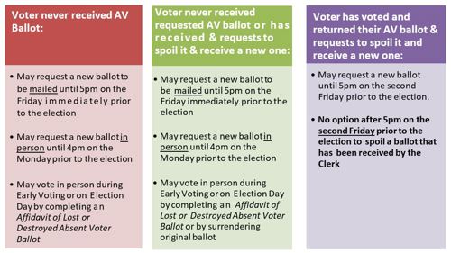 Voter Instruction Card