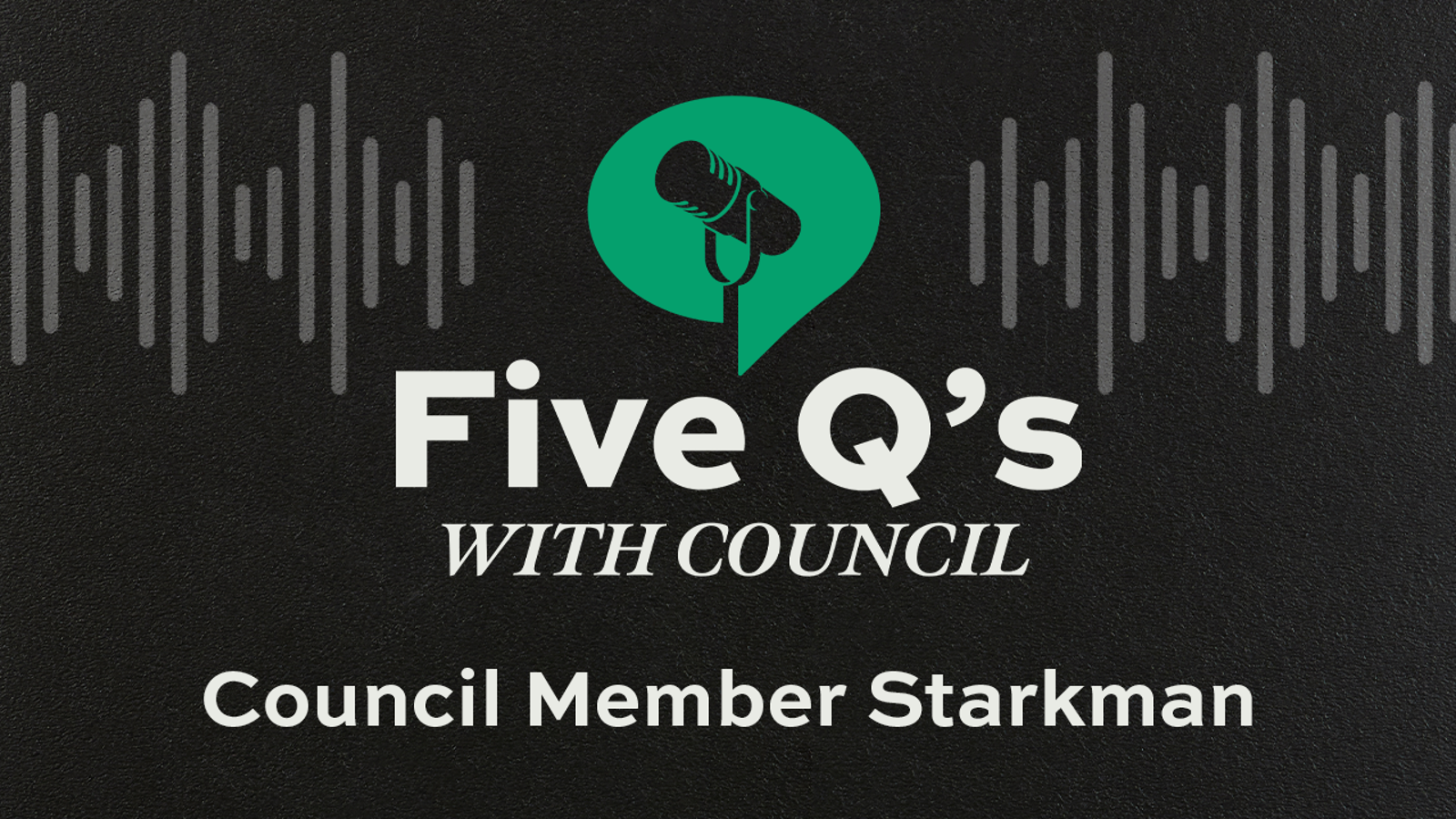 Five Q's with Council
