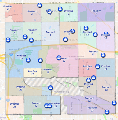Voting Precinct Finder (Interactive)