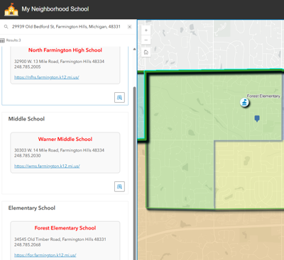 Public School Lookup