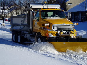 DPW Begins Plowing Residential Roads, Progress Map Available