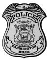 Farmington Hills Police Badge