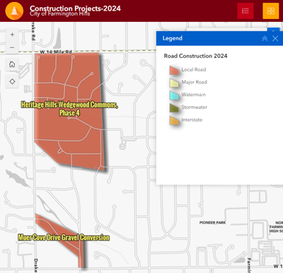 Construction Projects Map (Interactive)