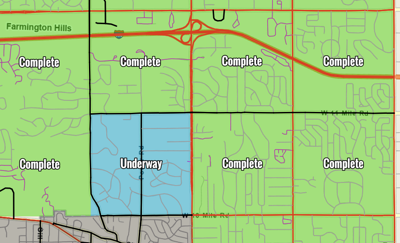 Snow Plowing Progress (Interactive)