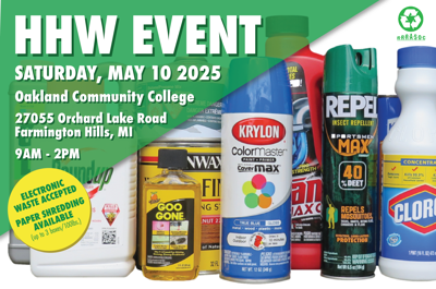 Household Hazardous Waste & Document Shredding Event