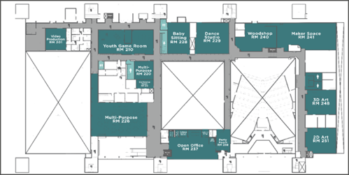 Hawk Second Floor Diagram